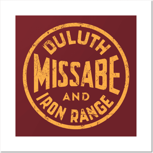 Duluth, Missabe and Iron Range Railway Wall Art by MindsparkCreative